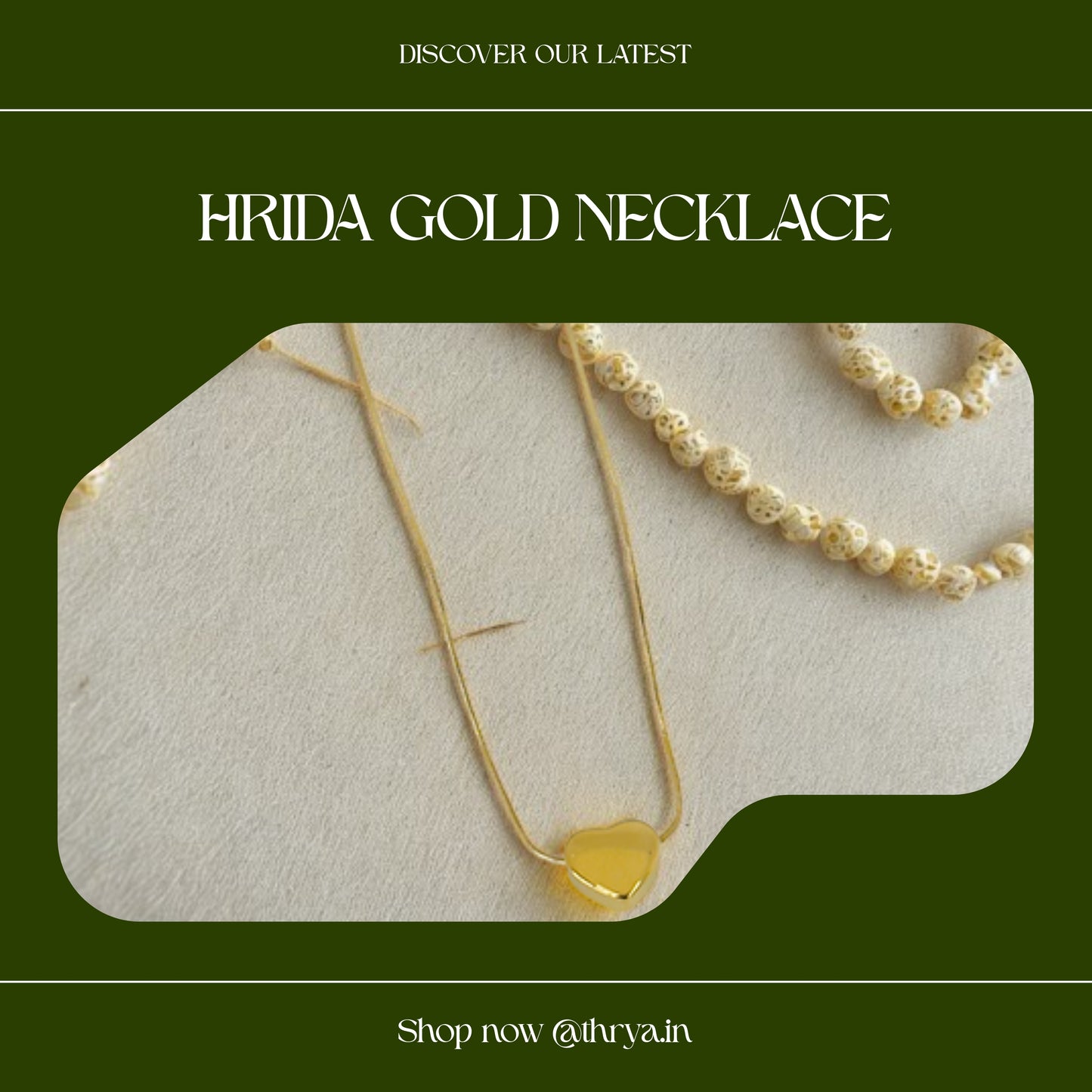 Hrida Gold Necklace