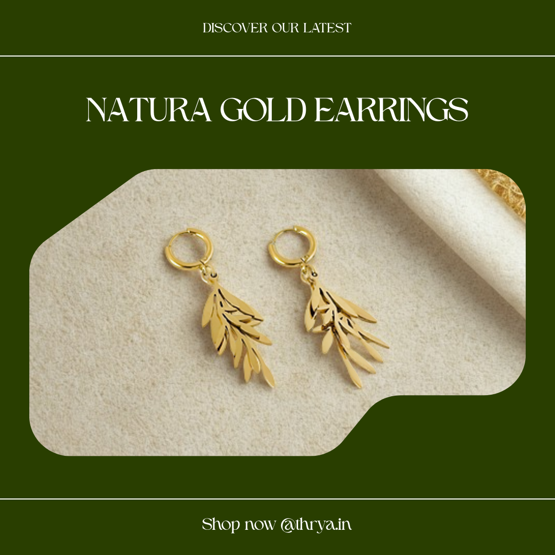 Natura Gold Earrings