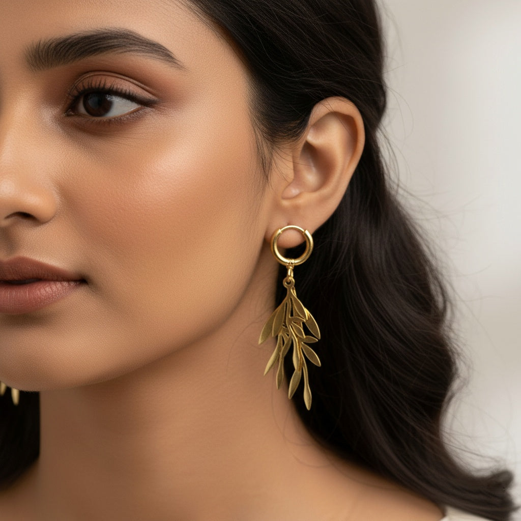 Natura Gold Earrings
