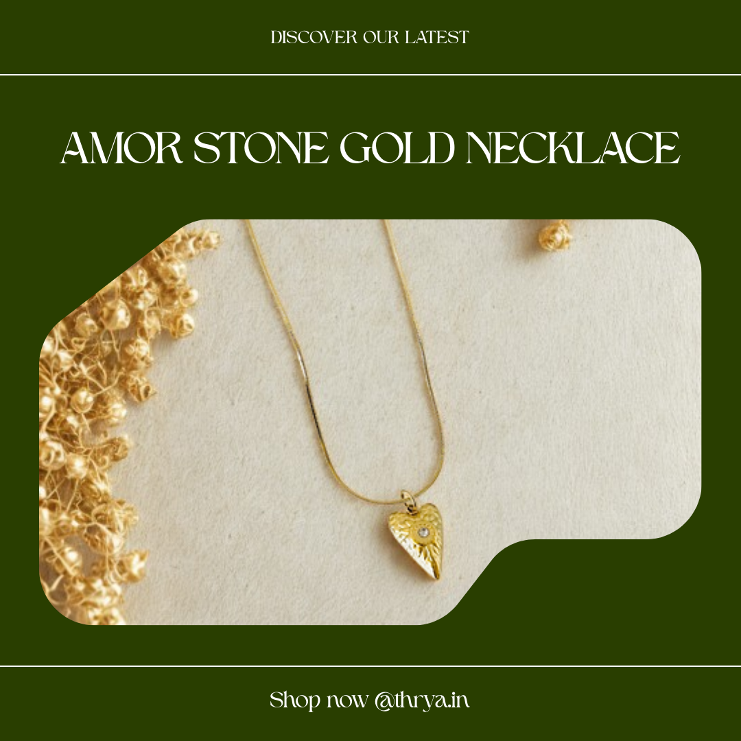 Amor Stone Gold Necklace
