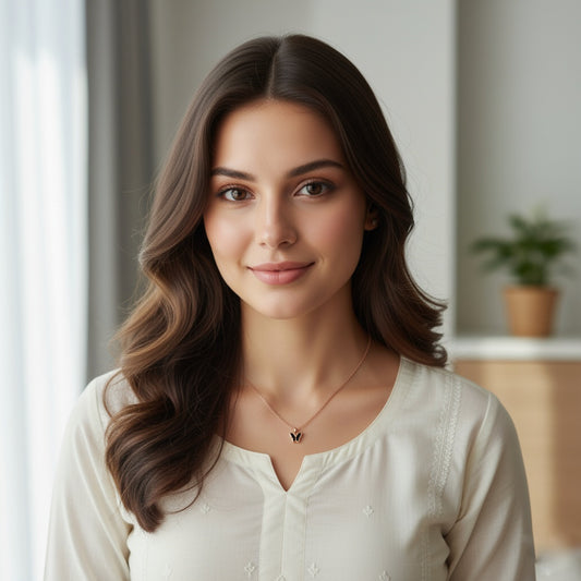 FLY ROSE GOLD NECKLACE